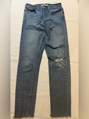Levi's Distressed Blue Jeans